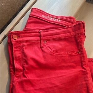 Gap Women's Red Jeans